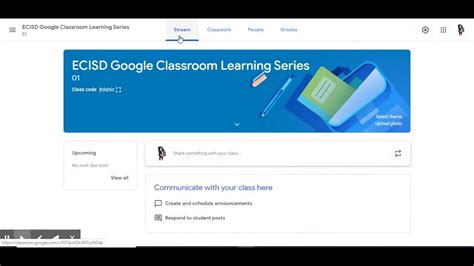 Google Classroom Ecisd