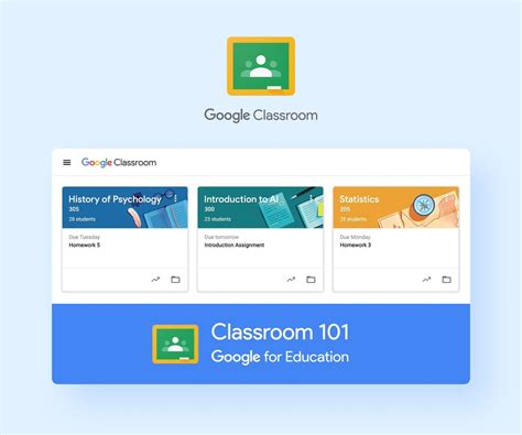 google classroom home interface