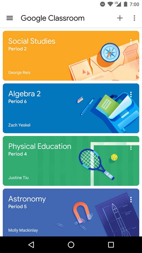 google classroom homework app