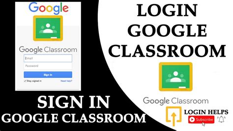 google classroom login class