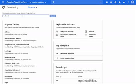 Google Cloud Data Catalog Api
