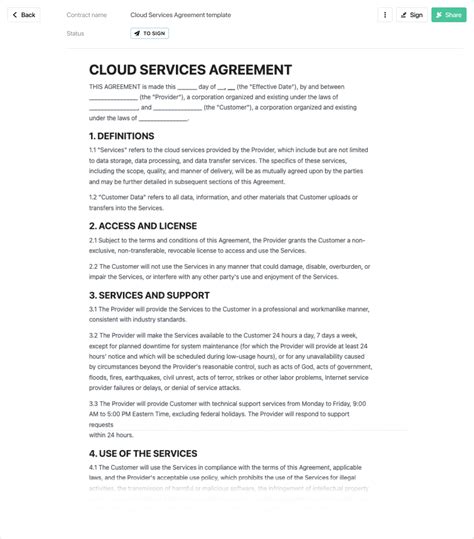 Google Cloud License Agreement