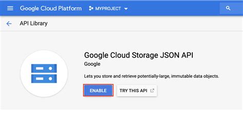 Google Cloud Storage Api C