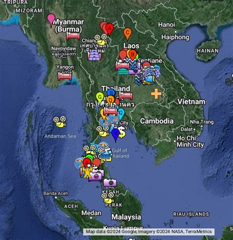 google co th thailand map