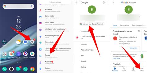 Google Dashboard Remove Device