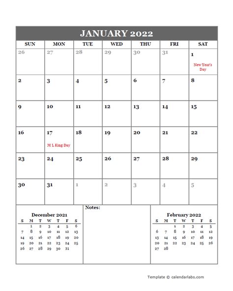 google docs calendar template 2022 printable