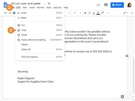 Google Docs Clipboard Copy And Paste