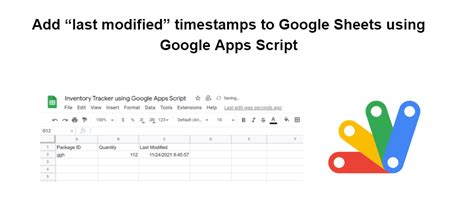 google docs insert last modified date