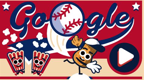 google doodle baseball website