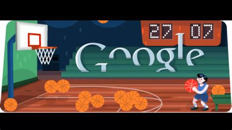 google doodle basketball world record