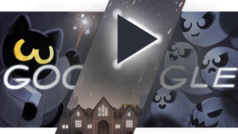 google doodle games 2016 halloween