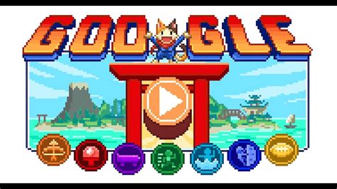 google doodle games champion island play