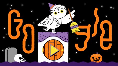 google doodle games halloween 2019