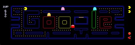 google doodle video game pac-man