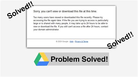 Cara Mengatasi Google Drive yang Tidak Bisa Di-Download di Indonesia