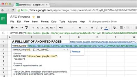 Cara Menambahkan Link ke dokumen Google Drive di Google Sheet