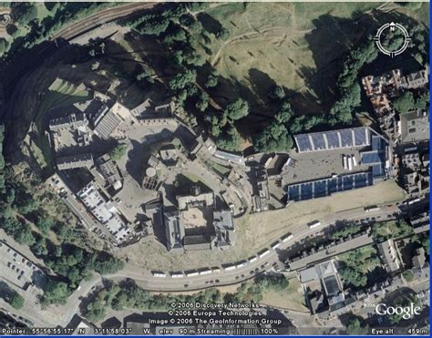 google earth edinburgh