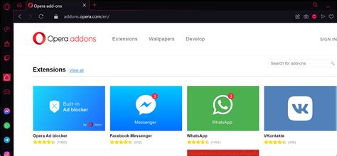 Google Extensions In Opera