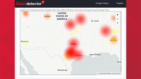 google fiber outage in my area