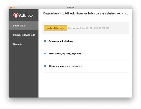 Google Filter List Adblock