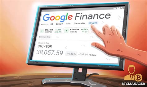 Google Finance Introduces Support for Cryptocurrency Tracking