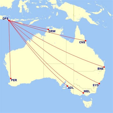 google flights australia to bali
