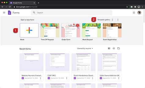 Google Form Create New Page