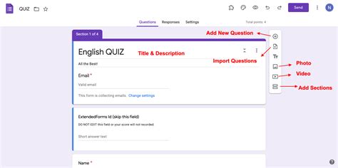 Google Forms How To Create A Quiz