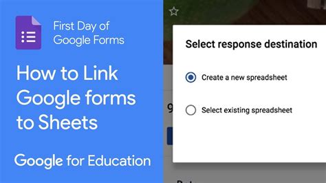 Google Forms Link To Sheets