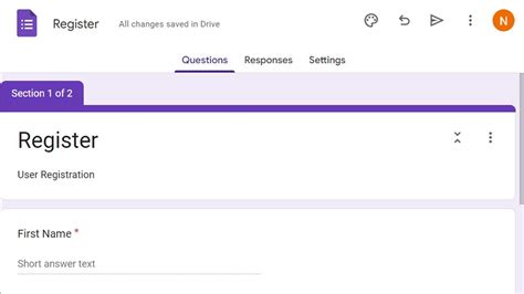 Google Forms Make Wider