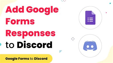Google Forms To Discord