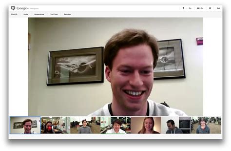 google hangout video conference