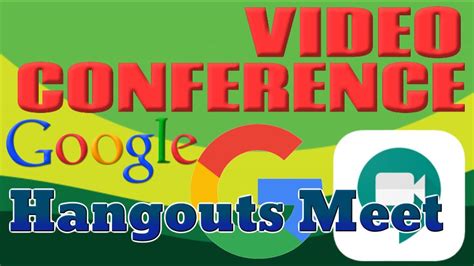 google hangout video conference call