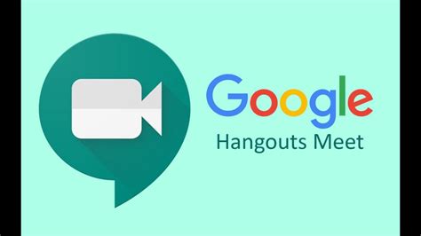 google hangouts and google meet
