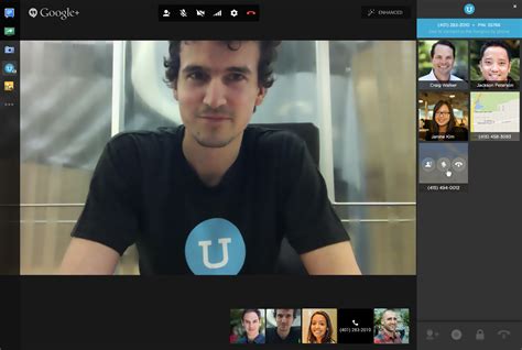 google hangouts conference call video