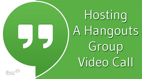 google hangouts group video call