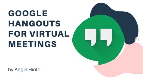 google hangouts meeting link