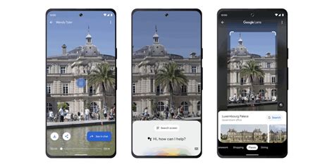 Google Lens Interface