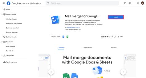 Google Mail Merge Docs