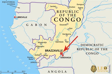 google map congo brazzaville