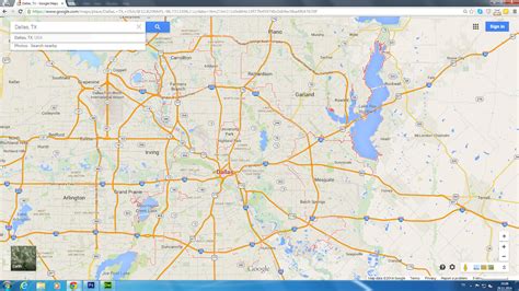 Dallas Texas Google Maps And Travel Information Download Free
