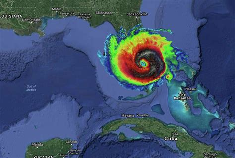 google map hurricane irma