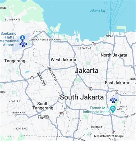 google map jakarta timur