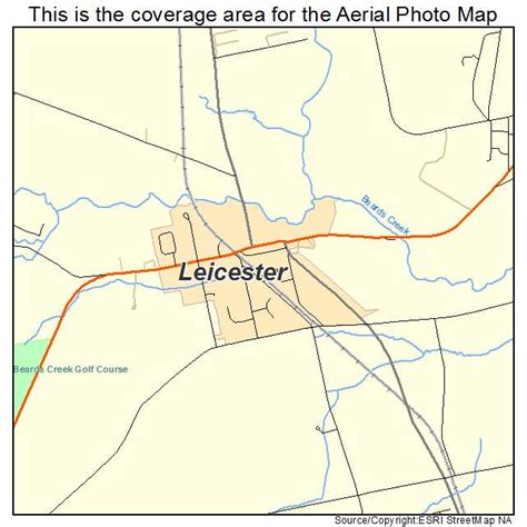 google map of leicester ny