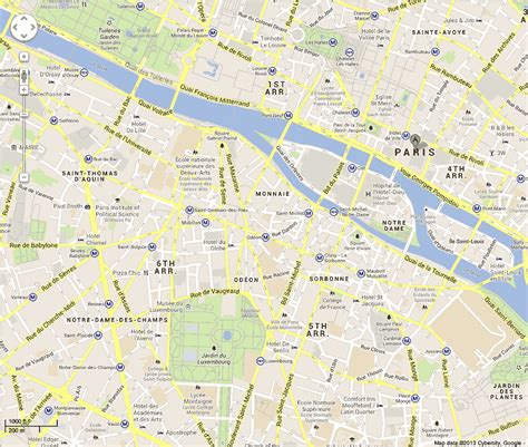 google map paris france