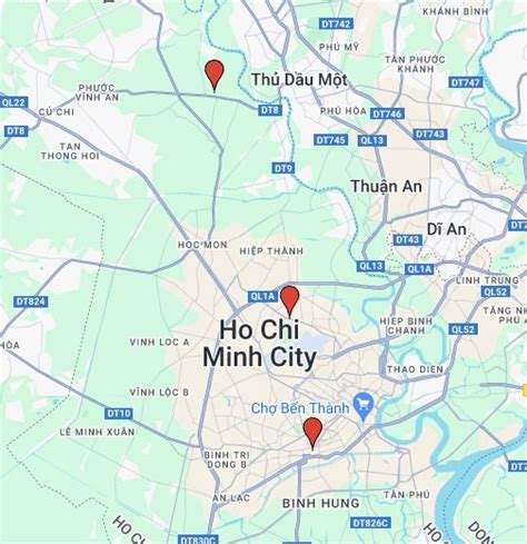 google map vietnam tphcm