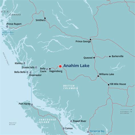 Google Maps Anahim Lake Bc