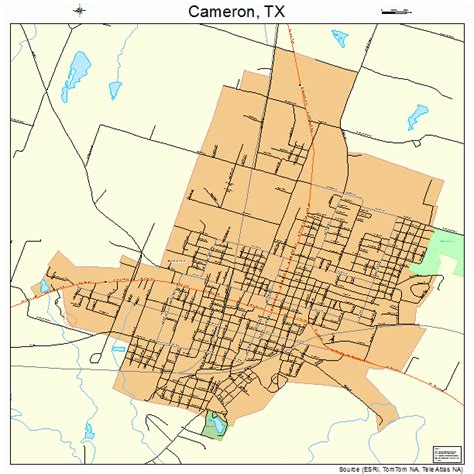 google maps cameron texas