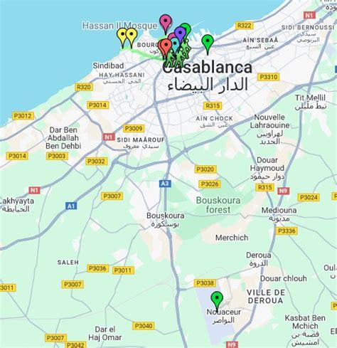 google maps casablanca maroc