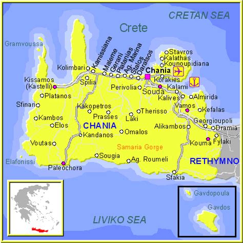 google maps chania crete